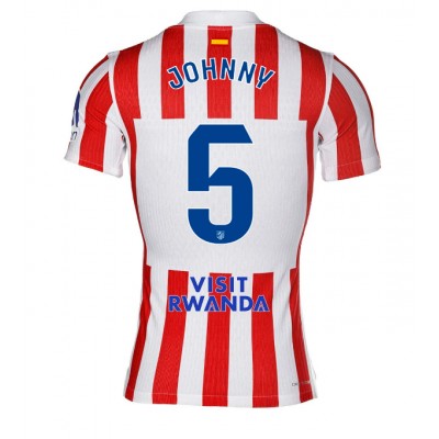 Atletico Madrid Johnny Cardoso #5 Heimtrikot 2025-26 Kurzarm Atletico Madrid Johnny Cardoso #5 Heimtrikot 2025-26 Kurzarm